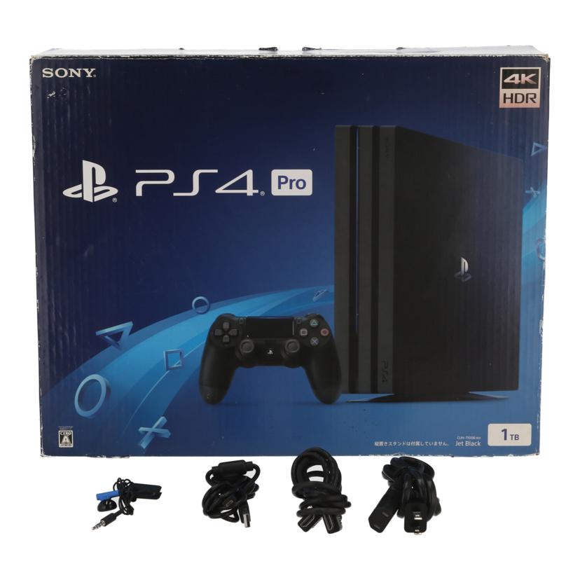 SONY ソニー　/PlayStation4　Pro　本体/CUH-7100BB01//S011419136B/Bランク/62