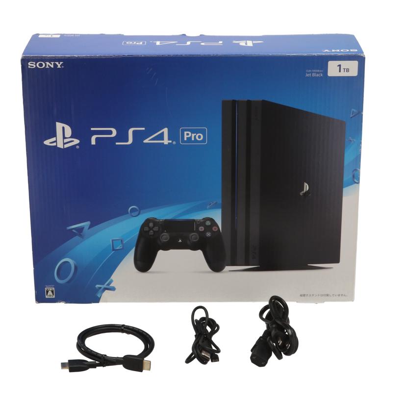 SONY ソニー/PlayStation4　Pro　本体（HDD2TB換装）/CUH-7000BB01//S0103254347/Bランク/62