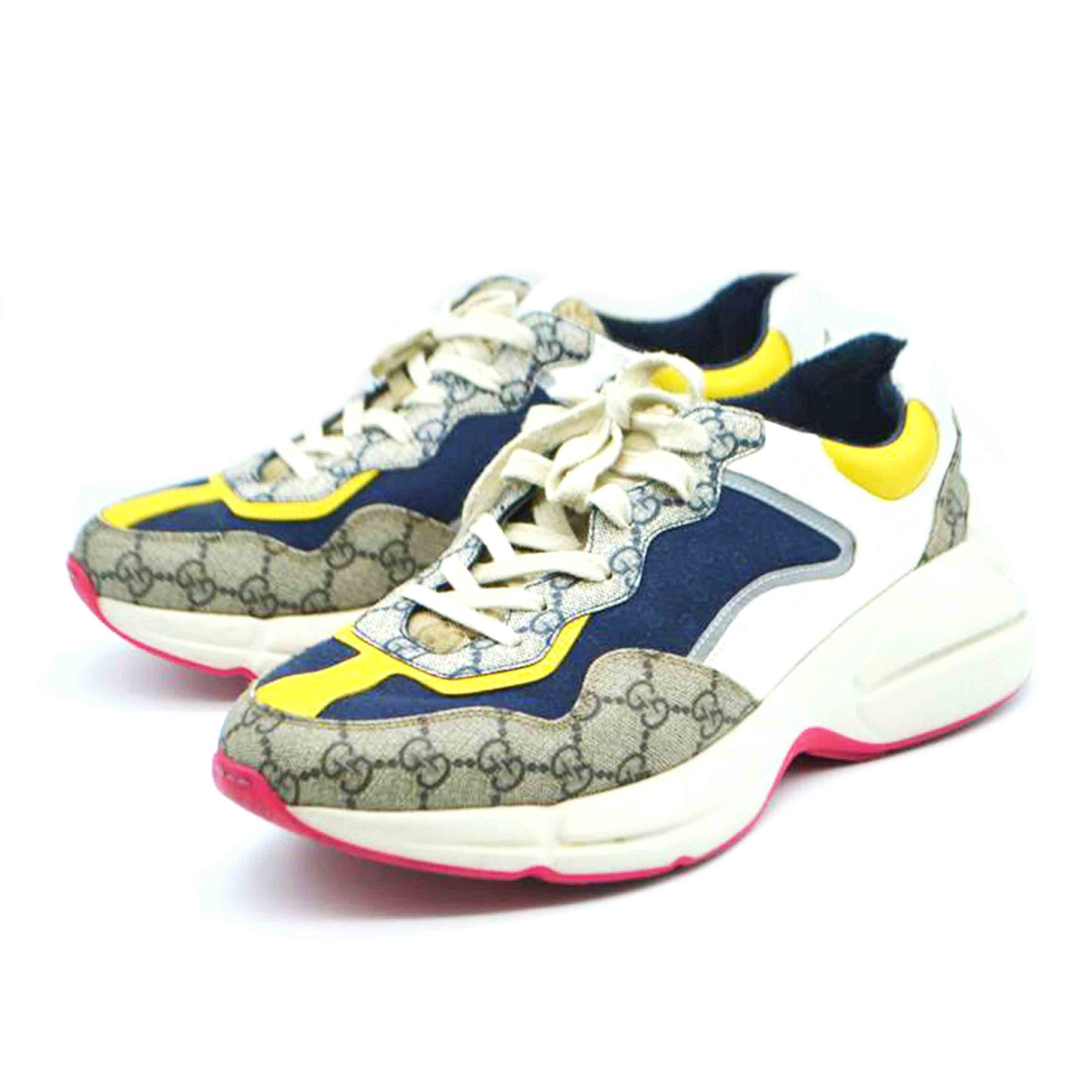 GUCCI グッチ/GGキャンバスマルチローカットラインスニーカー／27．0cm/619891//Bランク/89