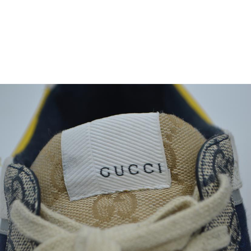 GUCCI グッチ/GGキャンバスマルチローカットラインスニーカー／27．0cm/619891//Bランク/89