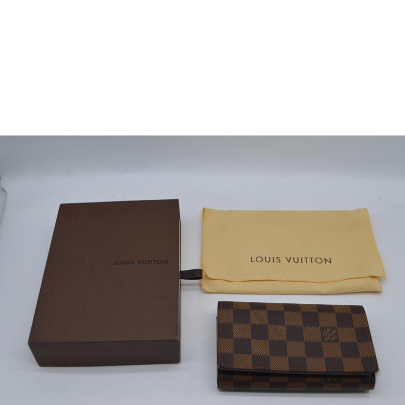 LV ルイヴィトン/ポルトフォイユ・トレゾール／ダミエ／エヌベ/N61736//CT4***/Aランク/89