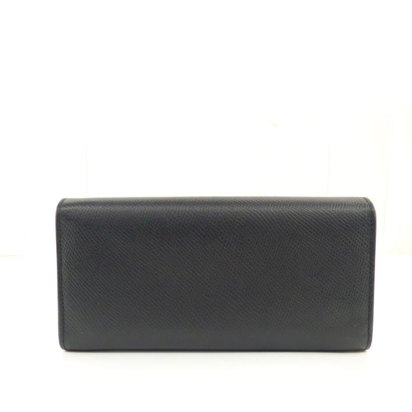 CELINE セリーヌ/ファスナー長財布／ブラック／カーフ/10B563BEL//Bランク/64