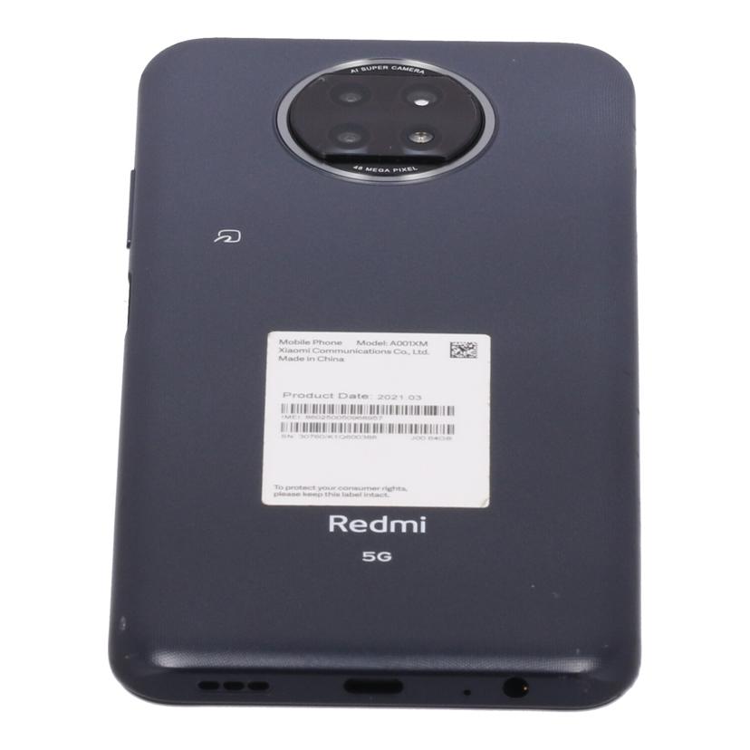 Xiaomi　SoftBank系 シャオミ　/スマートフォン／Redmi　Note　9T　64GB/A001XM//657pvkha5tegrw1b/BCランク/19