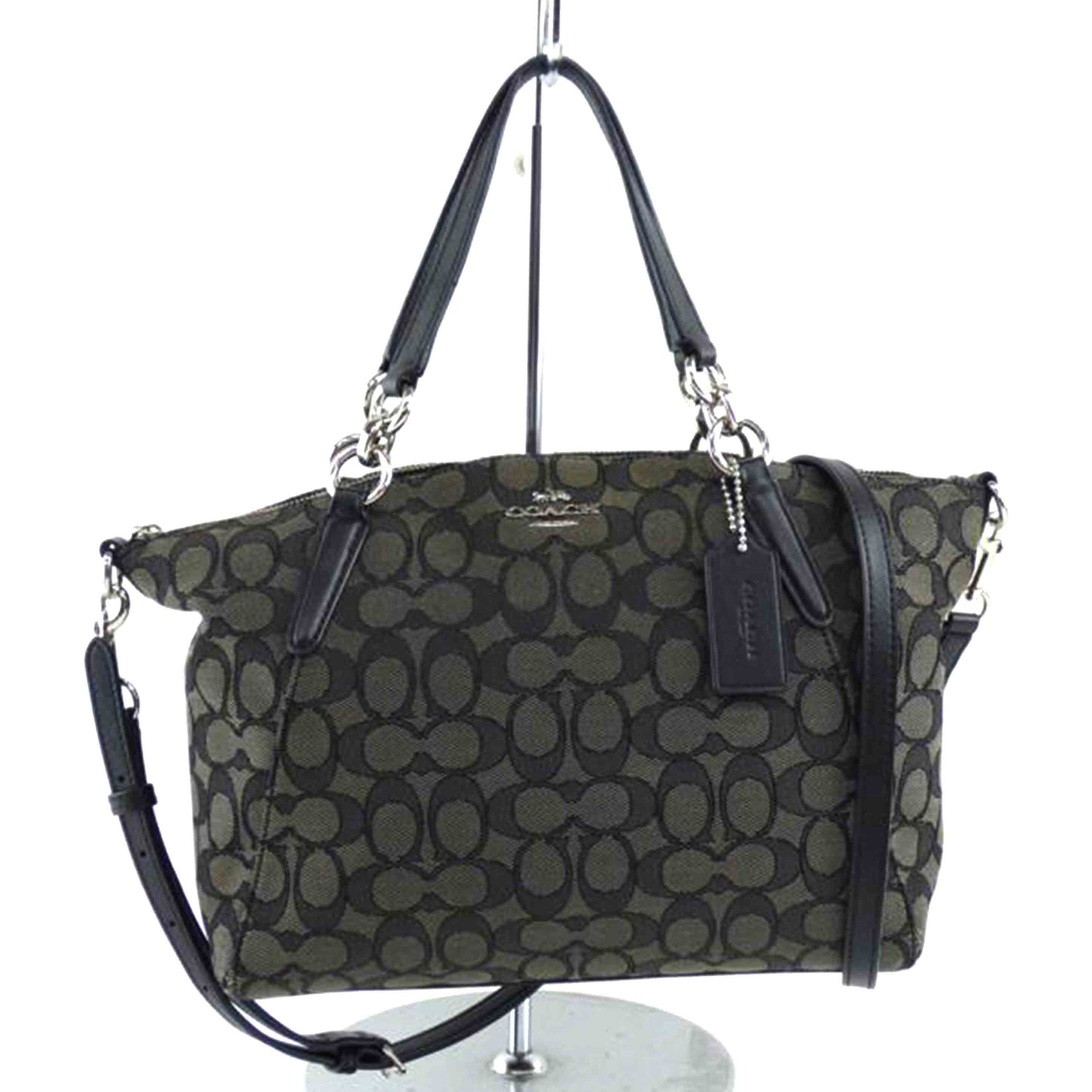 ✅コーチ シグネチャー レザー フラップバッグ ブラック COACH コーチ ショルダーバッグ シグネチャー レザー ブラック