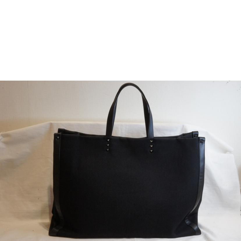 VALENTINO ヴァレンティノ/VLTNマルチロゴキャンバストートブラック/VY2B0A34GWU//ABランク/92