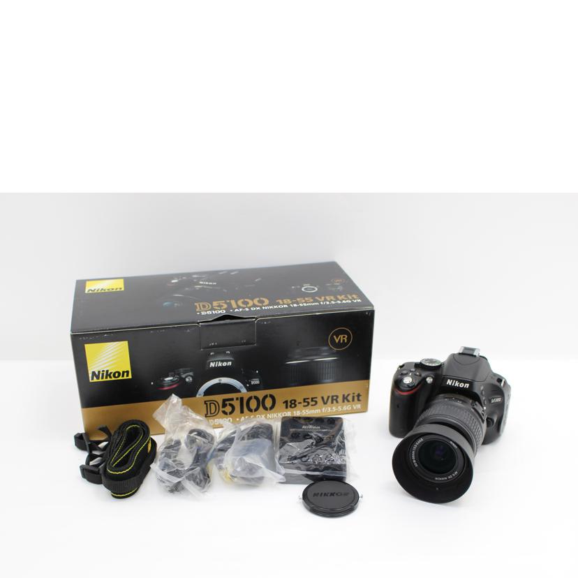 NIKON ニコン/デジタル一眼／D5100　18－55　VR　/D5100 18-55 VR //2207841/Bランク/75