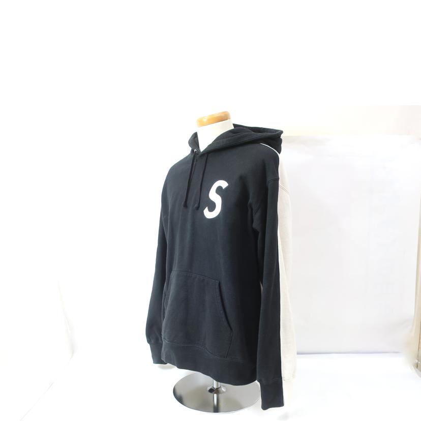 Supreme シュプリーム/メンズパーカー　ツートン　Lサイズ　ブラック　ホワイト//Bランク/65