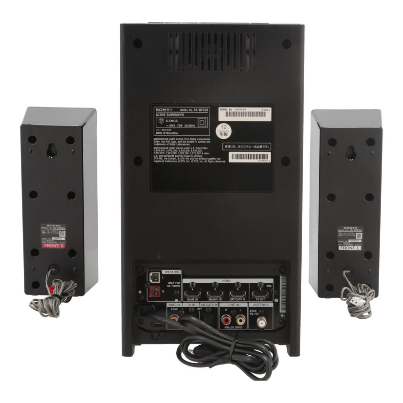 SONY　 ソニー　/2．1chホームシアターシステム/HT-FS30//13033900 2201418W/Bランク/81