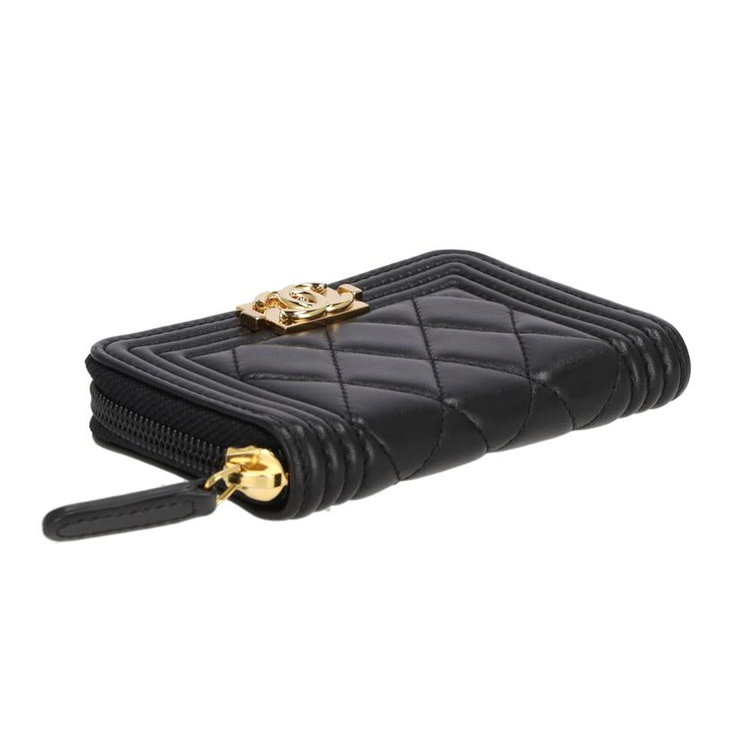 CHANEL シャネル/シャネルボーイシャネルジップコイン／カ－ドケース/A80602//212*****/Aランク/93