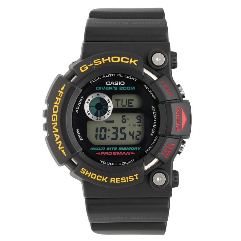 CASIO カシオ/G-SHOCK/フロッグマン・ファイナルエディション/ソーラーのみ/GW-200Z-1JF//981***/ABランク/40