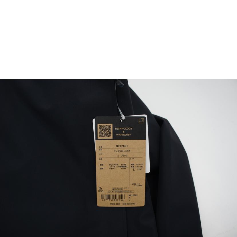 NORTH　FACE ノースフェイス/フューチャーライトドリズルジャケット／ブラック/NP12601//SAランク/18