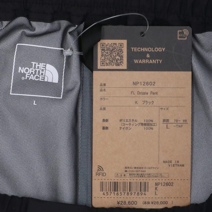 NORTH　FACE ノースフェイス/フューチャーライトドリズルパンツ／ブラック/NP12602//SAランク/18