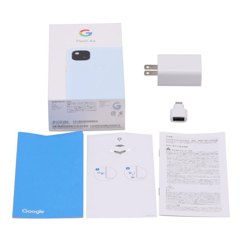 Google　 グーグル　/スマートフォン／Google　Pixel　4a　128GB/G025M//13111JEC216800/Aランク/82