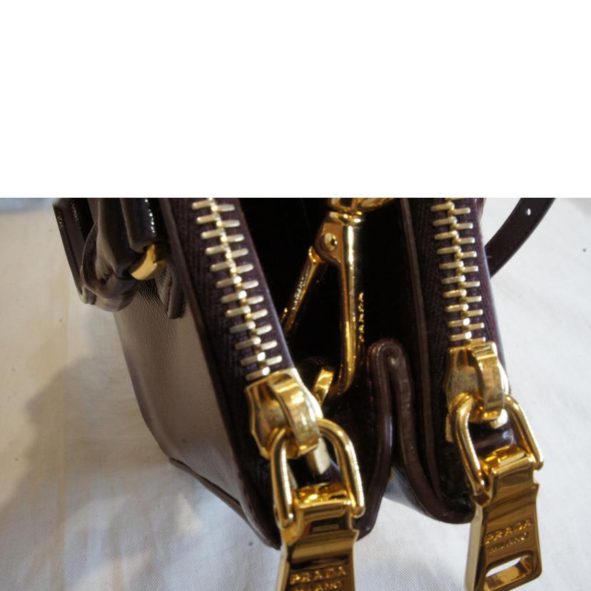 PRADA プラダ/ガレリアミニエナメル2WAY/BN2316//173****/Aランク/92