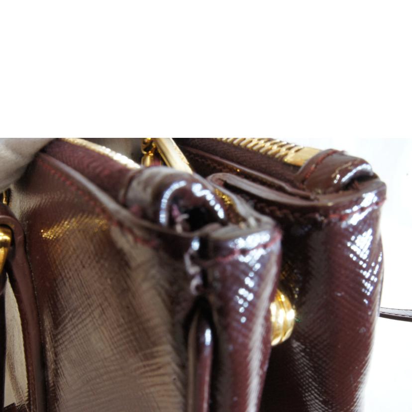 PRADA プラダ/ガレリアミニエナメル2WAY/BN2316//173****/Aランク/92