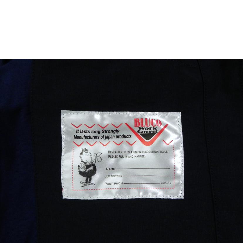 BLUCO　WORK　GARMENT ブルコ/ワークジャケット　／　ネイビー/941-31-041//SAランク/81