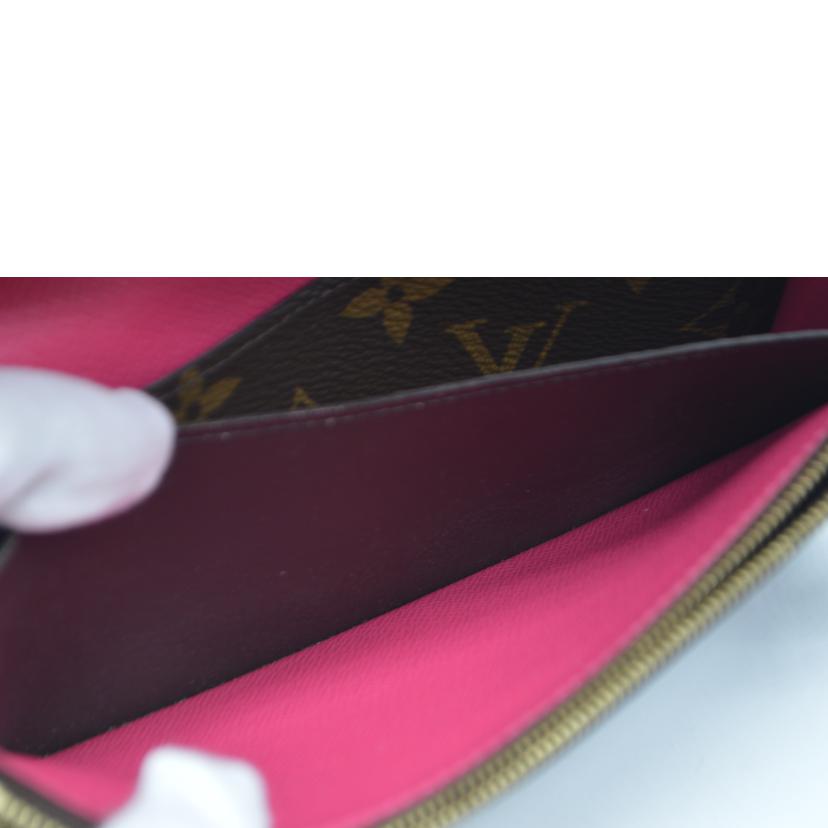LOUIS VUITTON ルイヴィトン/ポルトフォイユ・エミリー／モノグラム・フラワー／ホットピンク/M68313//SN4***/ABランク/89