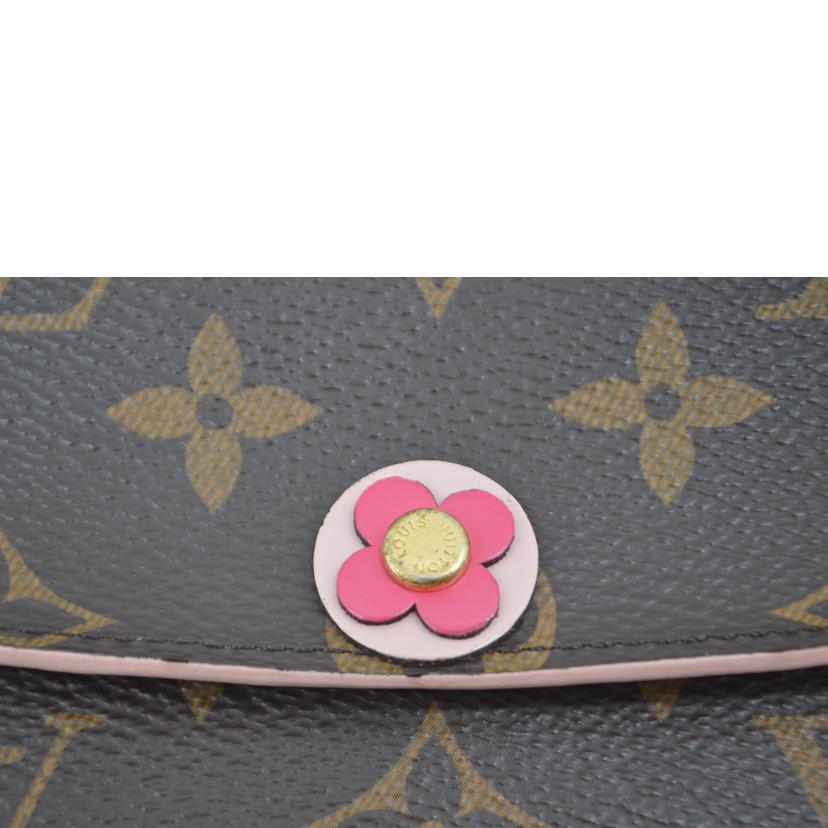 LOUIS VUITTON ルイヴィトン/ポルトフォイユ・エミリー／モノグラム・フラワー／ホットピンク/M68313//SN4***/ABランク/89