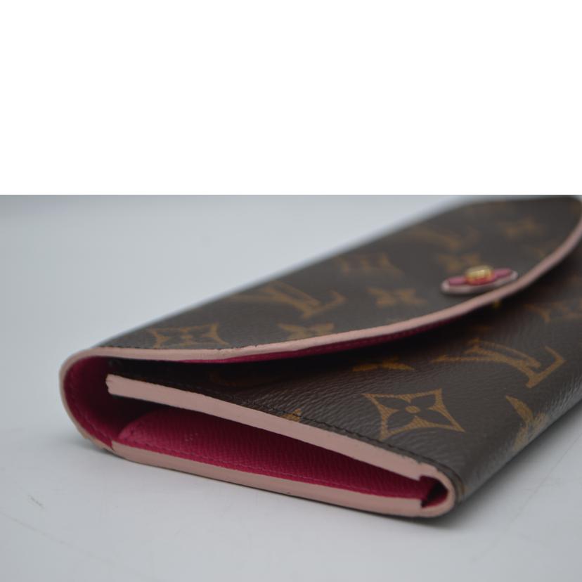 LOUIS VUITTON ルイ・ヴィトン/ポルトフォイユ・エミリー/モノグラム・フラワー/ホットピンク/M68313/SN4***/ABランク/89【中古】 LOUIS VUITTON ルイヴィトン/ブランドバッグ・小物｜WonderREX-ONLINE
