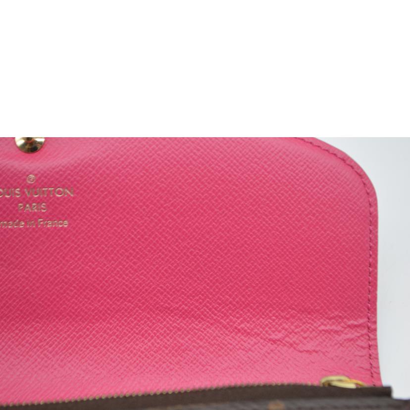 LOUIS VUITTON ルイヴィトン/ポルトフォイユ・エミリー／モノグラム・フラワー／ホットピンク/M68313//SN4***/ABランク/89
