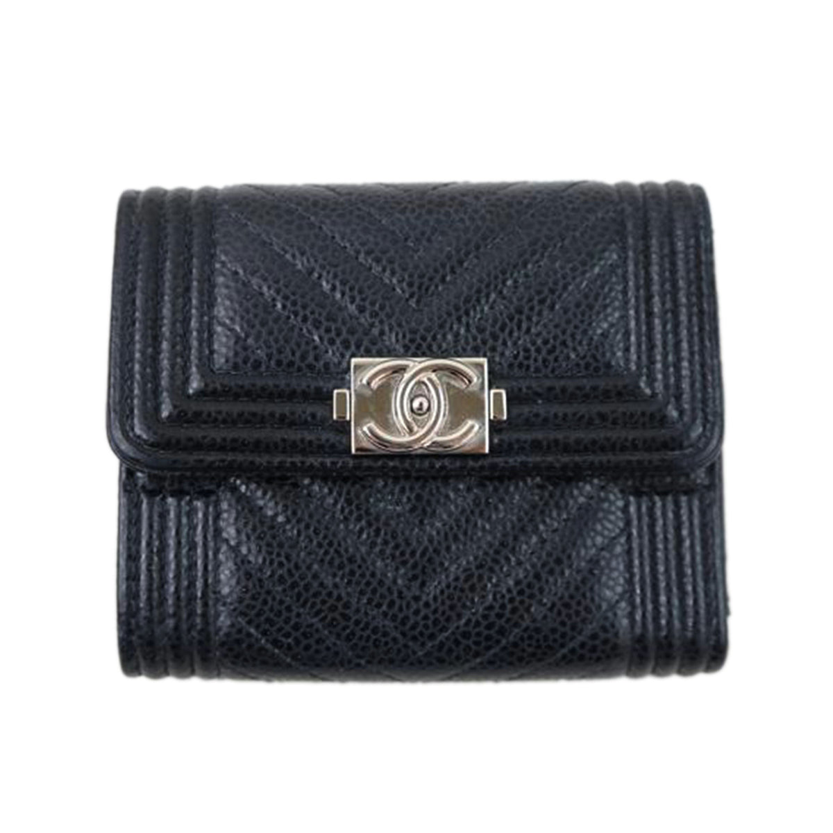 CHANEL シャネル/ボーイチャネル ミニウォレット//295*****/Aランク/67