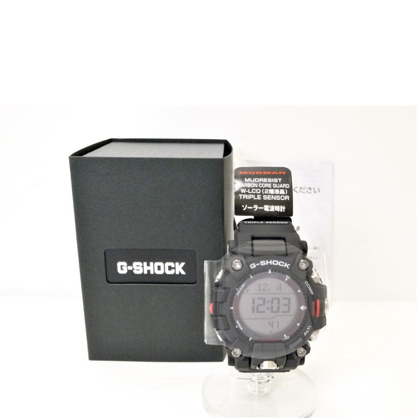 CASIO カシオ/G－SHOCK／マッドマン／トリプルセンサー／電波ソーラー/GW-9500-1JF//202*****/SAランク/88