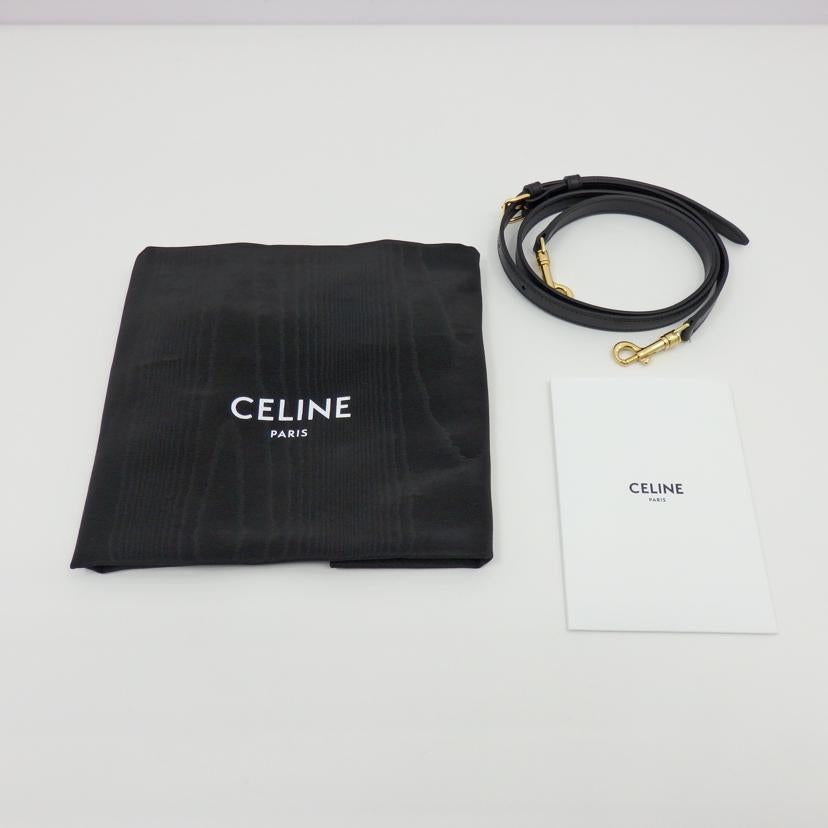 CELINE セリーヌ/スモールミニボストン／2way／スムースカーフスキン/113773DU3//W-D******/Aランク/77