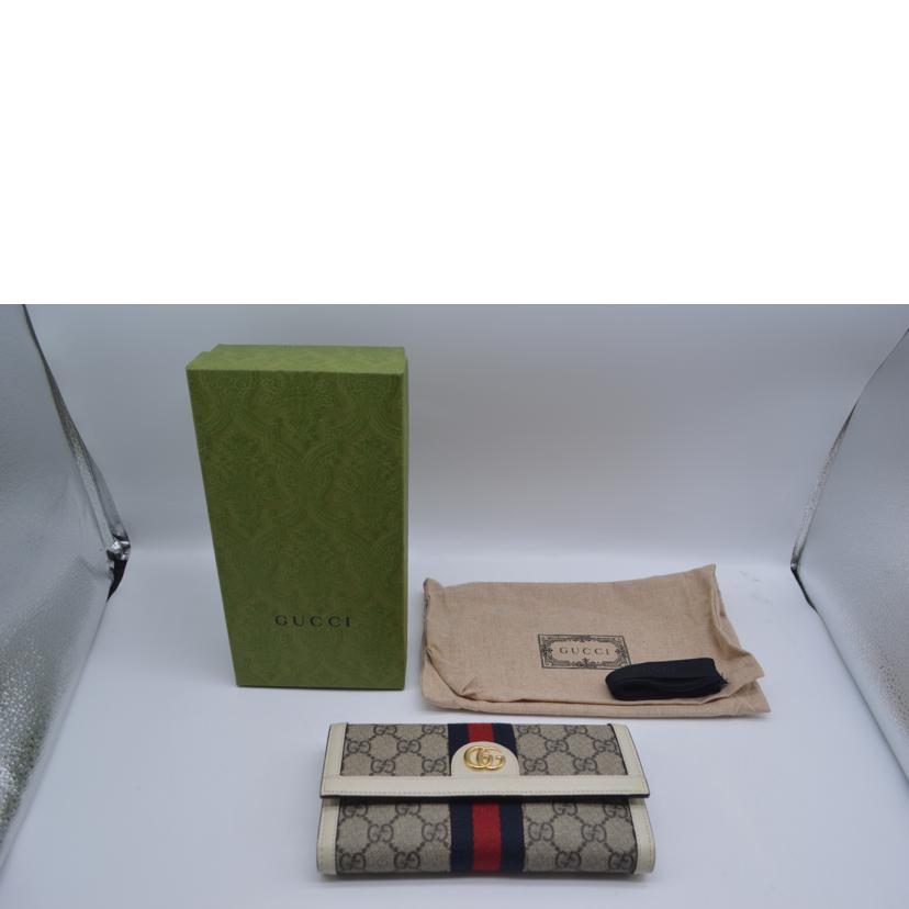 GUCCI グッチ/オフディアGGスプリームコンチネタルウォレット/523153//114*/ABランク/89