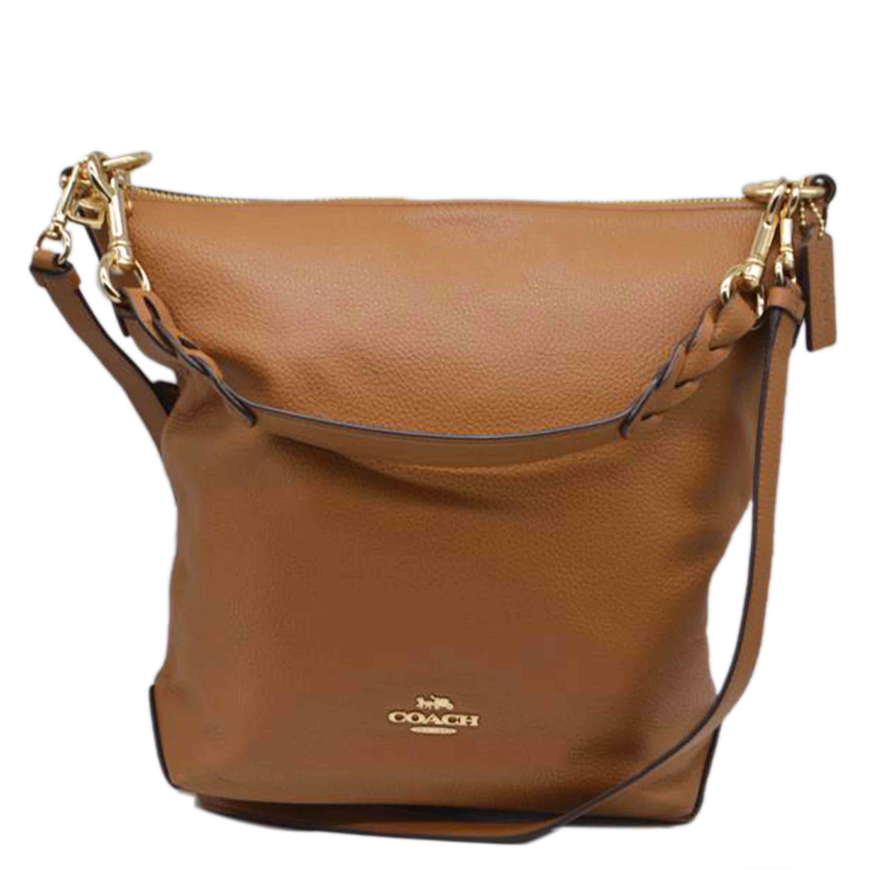 コーチ ショルダーバッグ 本革 レザー ブラウン キャメル メッセンジャーバッグ COACH コーチ ショルダーバッグ レザー 4929 ブラウン 茶色