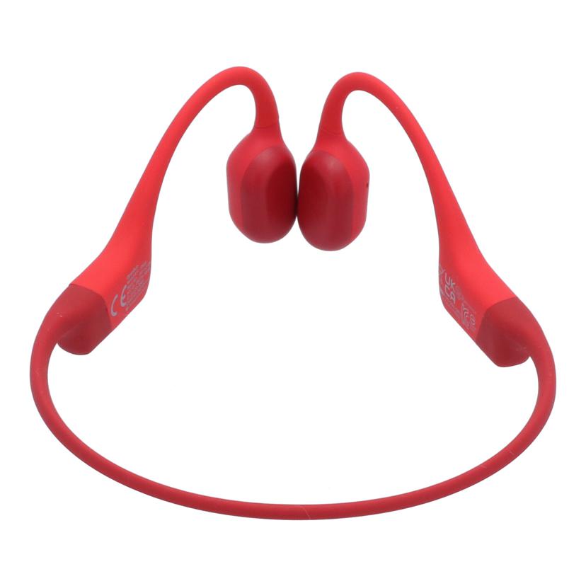 SHOKZ OpenRun 骨伝導イヤホンSKZ-EP-000006 (RED) 【公式ショッピング