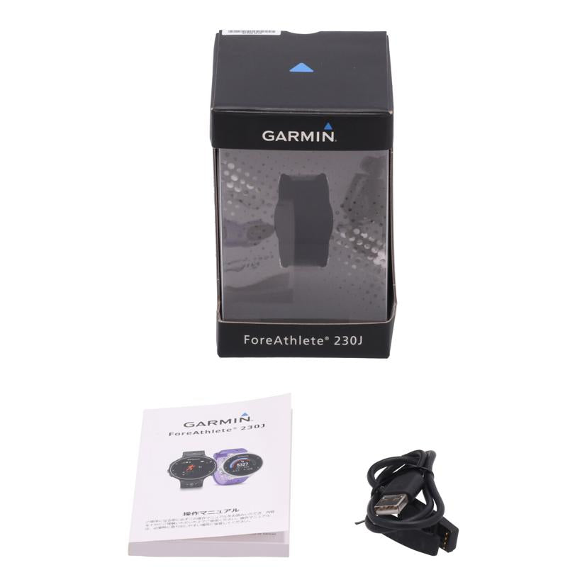 GARMIN　 ガーミン　/GPSランニングウォッチ／ForeAthlete　230J/010-03717-87//4PZ061910/Bランク/77