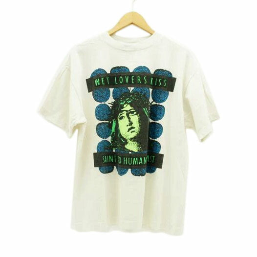 SAINT　Mxxxxxx セントマイケル/SS　Tee　KISS/SM-YS1-0000-009//Sランク/67