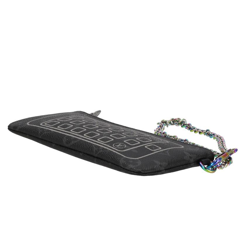 LOUIS VUITTON ルイヴィトン/フラグメント アイフォンポーチ/モノグラム・エクリプス/M64433//UB1***/Aランク/67