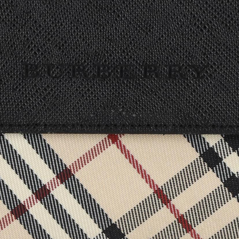 BURBERRY バーバリー/ノバチェック柄／がま口二つ折り財布//Aランク/18