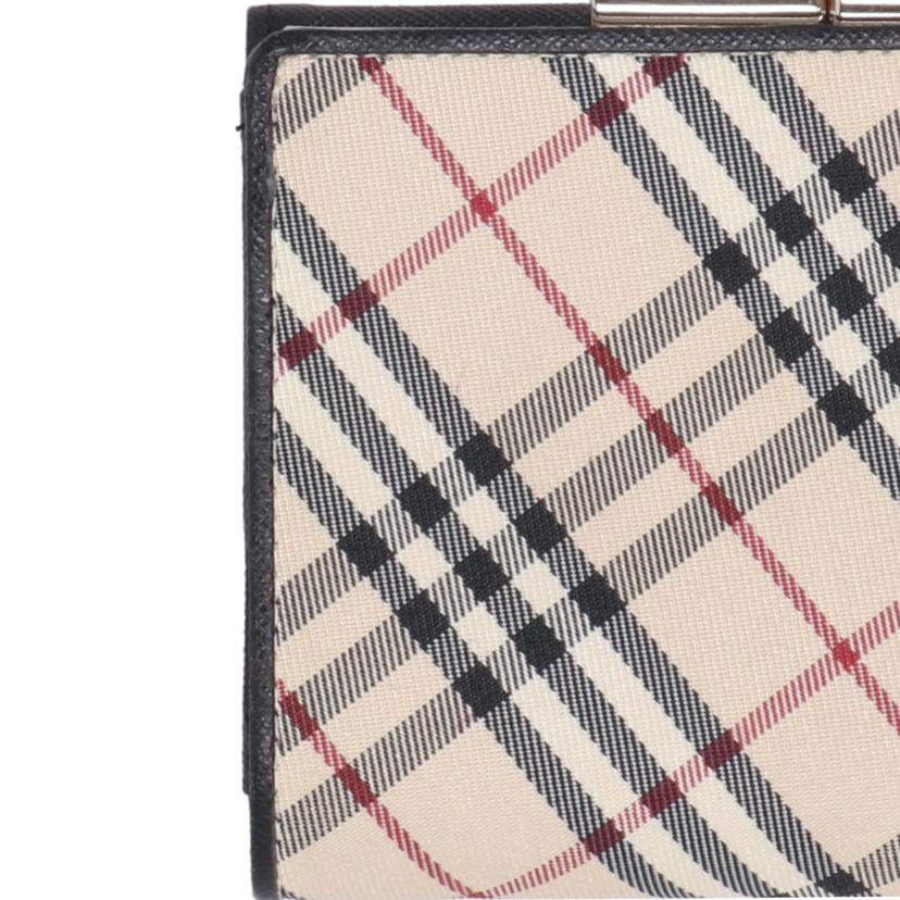 BURBERRY バーバリー/ノバチェック柄／がま口二つ折り財布//Aランク/18