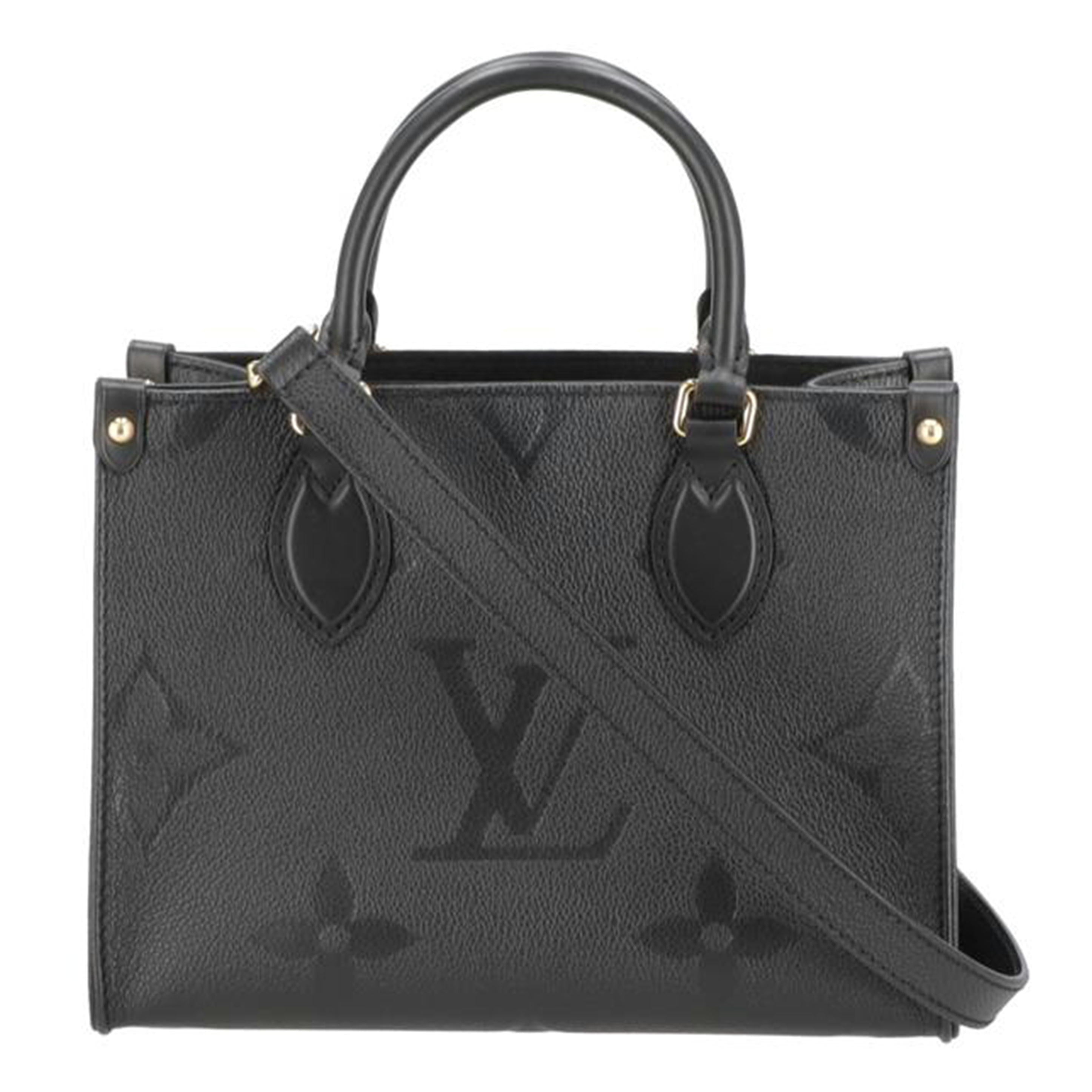 LOUIS VUITTON ルイヴィトン/オンザゴー PM ノワール/モノグラム・アンプラント/M45653//RFI*/Aランク/67