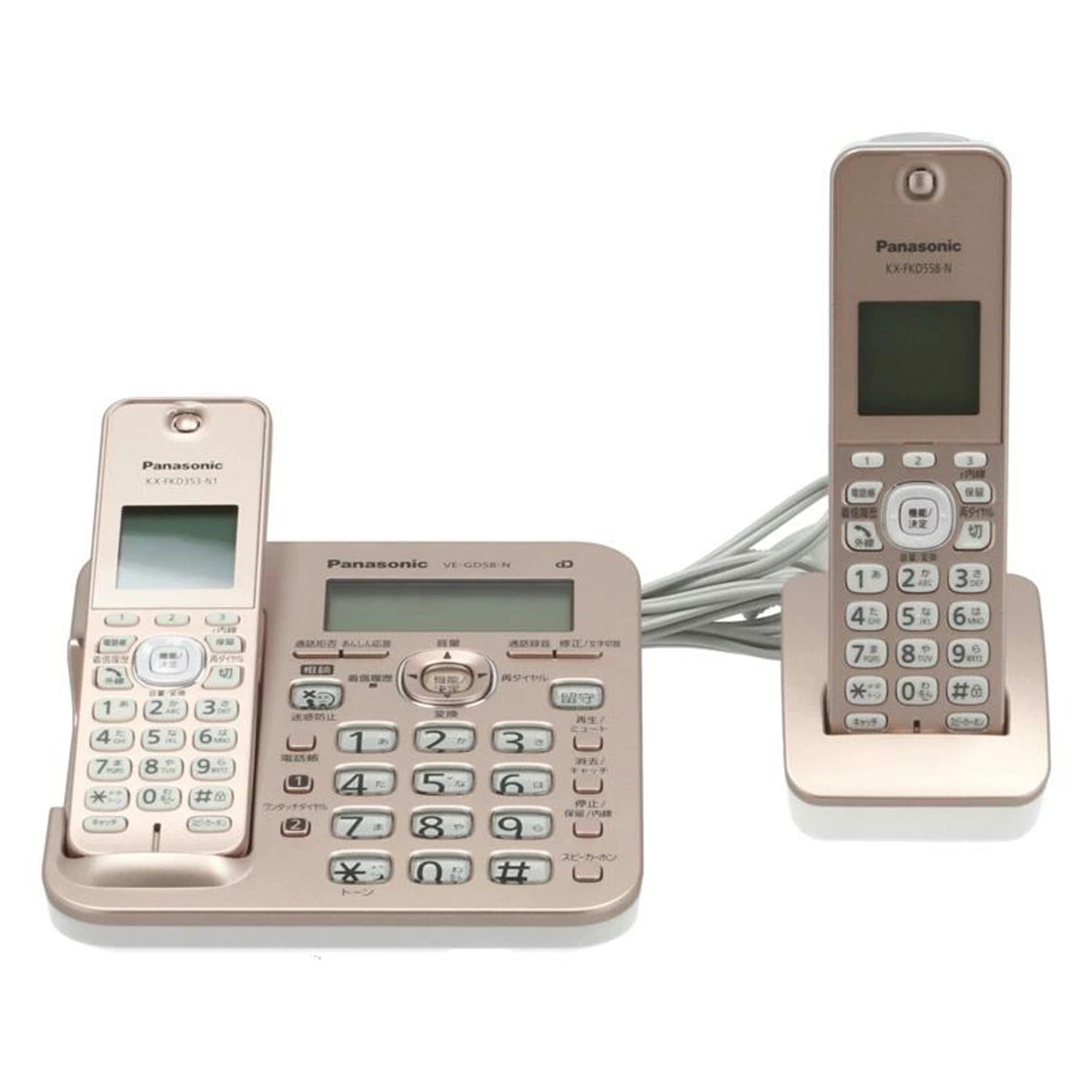 Panasonic パナソニック　/コードレス電話機/VE-GD58DL//5ACFA062534/Bランク/85