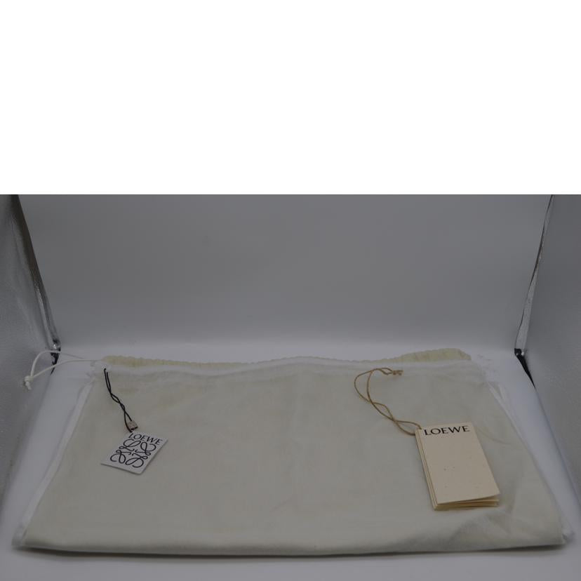 LOEWE ロエベ/エレファントバスケットトートバッグ／ラフィアブラック/A223T21X05 1100//412***/Aランク/89