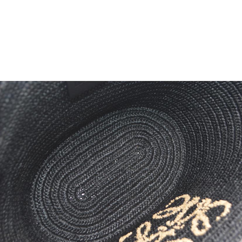 LOEWE ロエベ/エレファントバスケットトートバッグ／ラフィアブラック/A223T21X05 1100//412***/Aランク/89