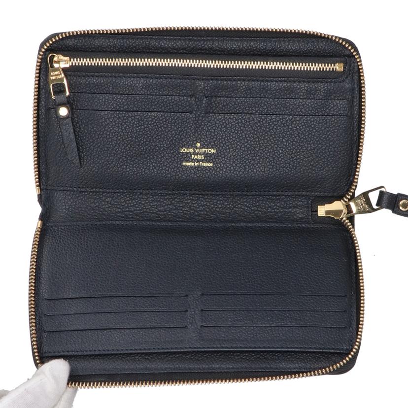 LOUIS VUITTON ルイヴィトン/ポルトフォイユ・スクレット・ロン／アンプラント／ノワール/M93435//TS1***/Aランク/20