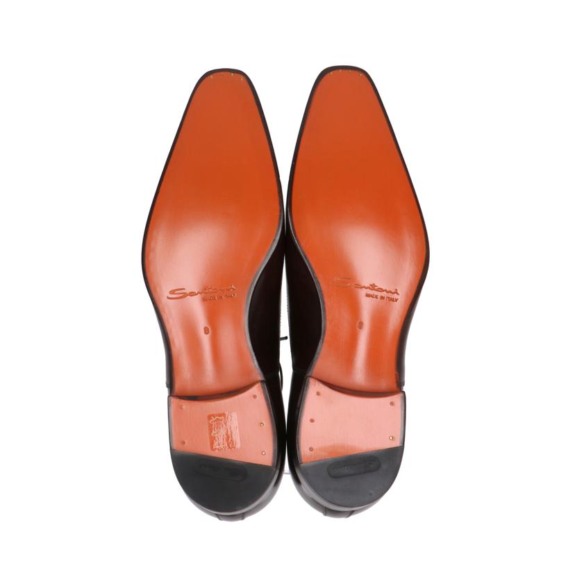 Santoni サントーニ/ストレートチップ／レザーシューズ／ダークブラウン/15004//Aランク/18