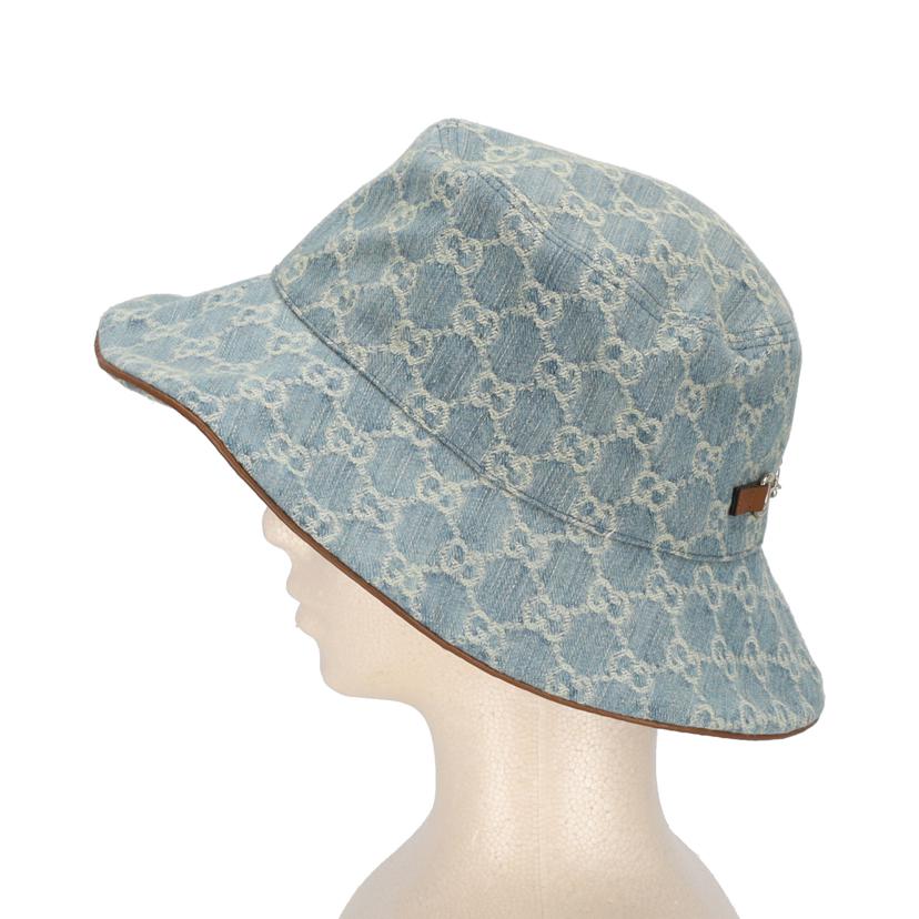 GUCCI グッチ/ホースビット／GGデニムバケットハット/836220 3HBCY//ｻｲｽﾞ:L(58)/Aランク/91