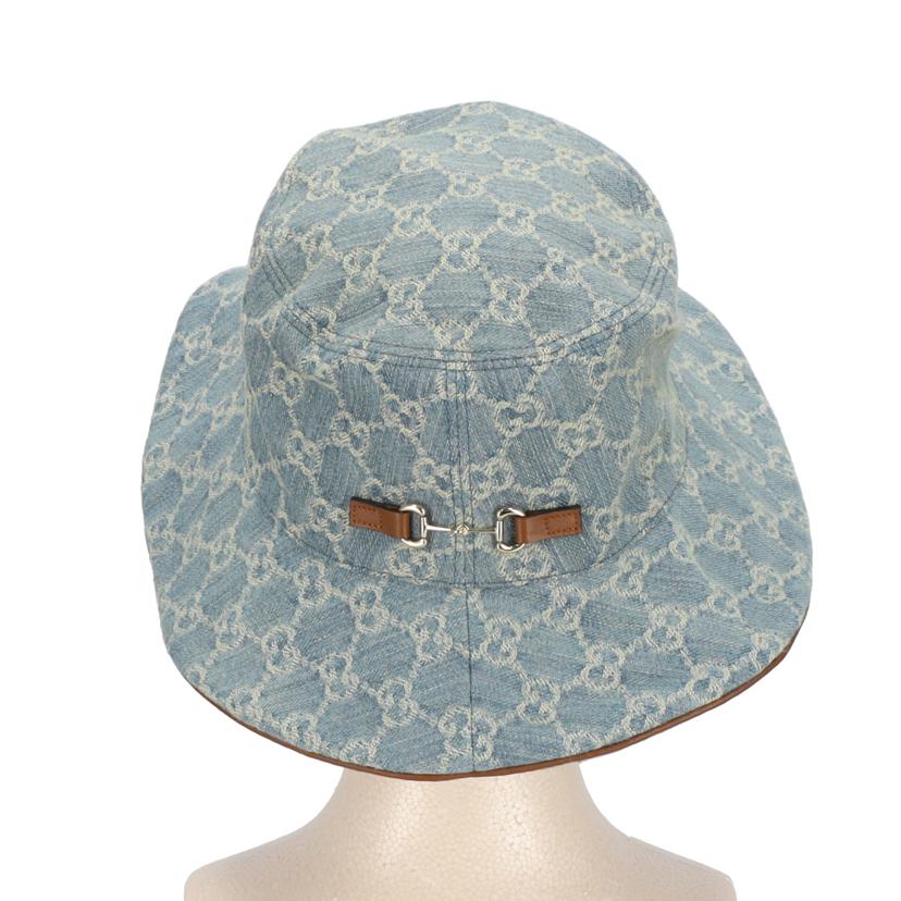 GUCCI グッチ/ホースビット／GGデニムバケットハット/836220 3HBCY//ｻｲｽﾞ:L(58)/Aランク/91