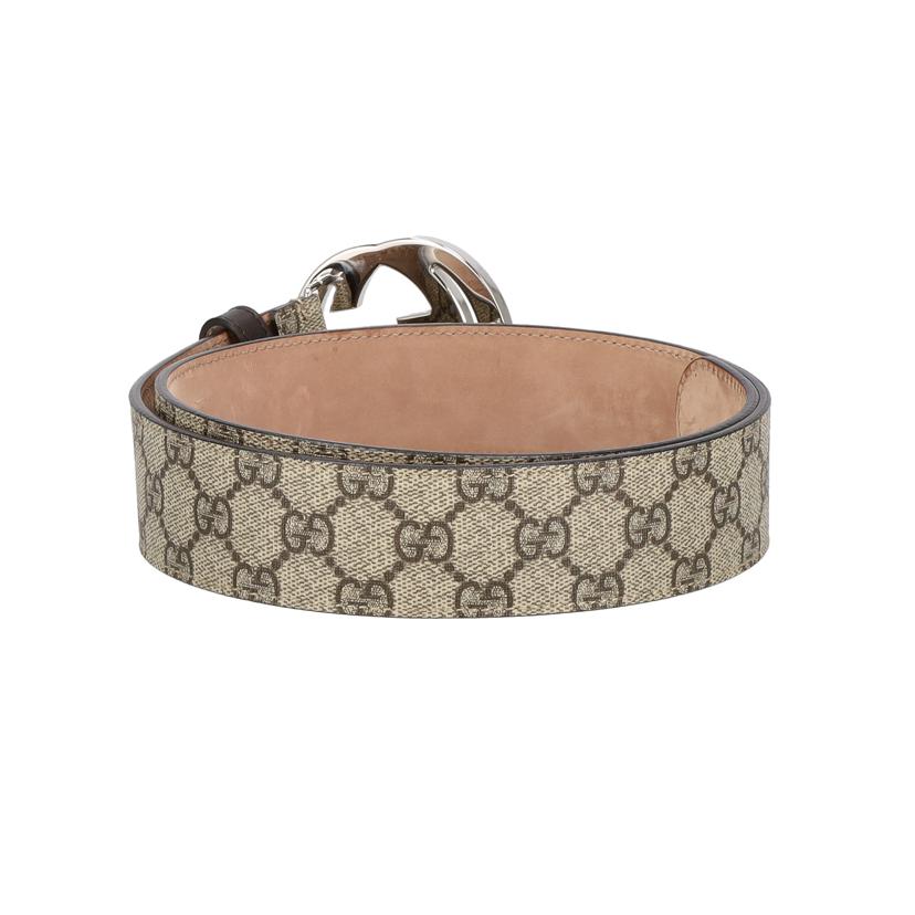 GUCCI グッチ/インターロッキングGバックル付きベルト/411924･KGDHN//ｻｲｽﾞ:32(80)/ABランク/91