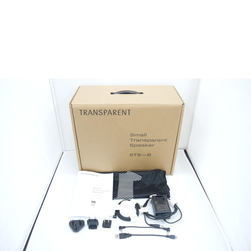 TRANSPARENT トランスペアレント/Small Transparent Speaker/STS-B//H2505STSB00010914/ABランク/76