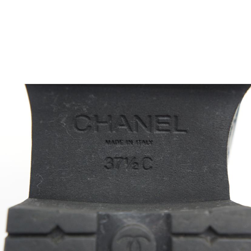 CHANEL シャネル/マトラッセココマーク　レザーローファー／黒/G45074//ABランク/20