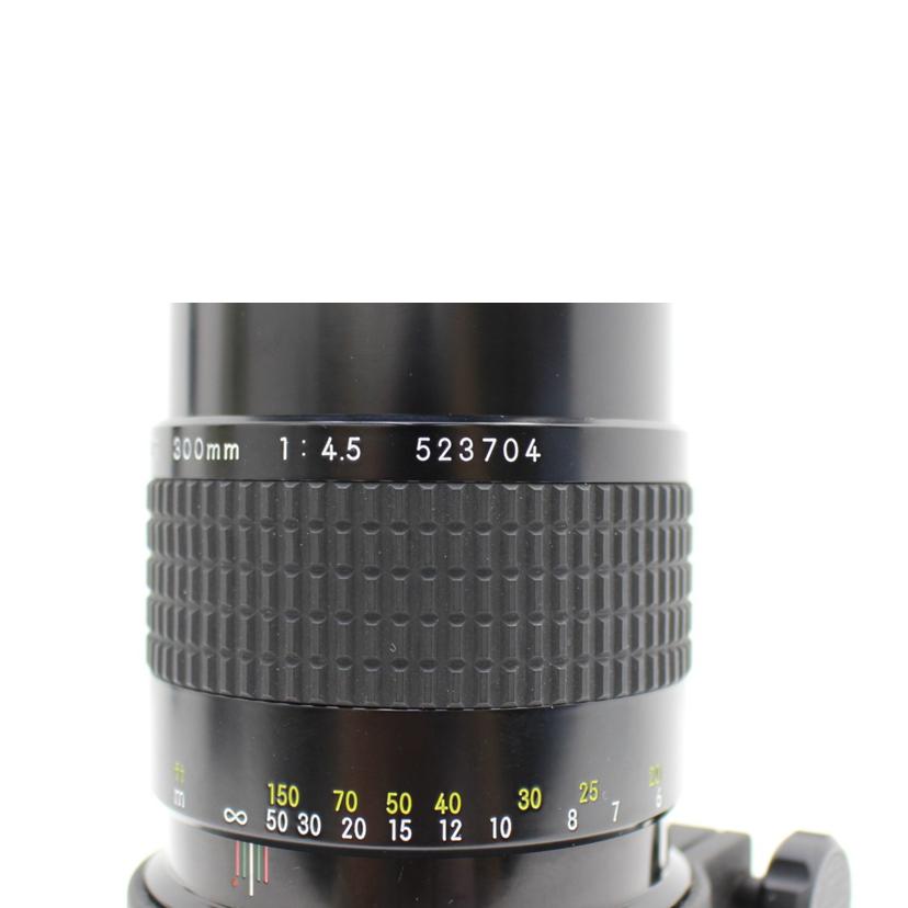Nikon ニコン/交換レンズ／Ai　NIKKOR　　300／4．5/Ai NIKKOR  300/4.5//523704/ABランク/75