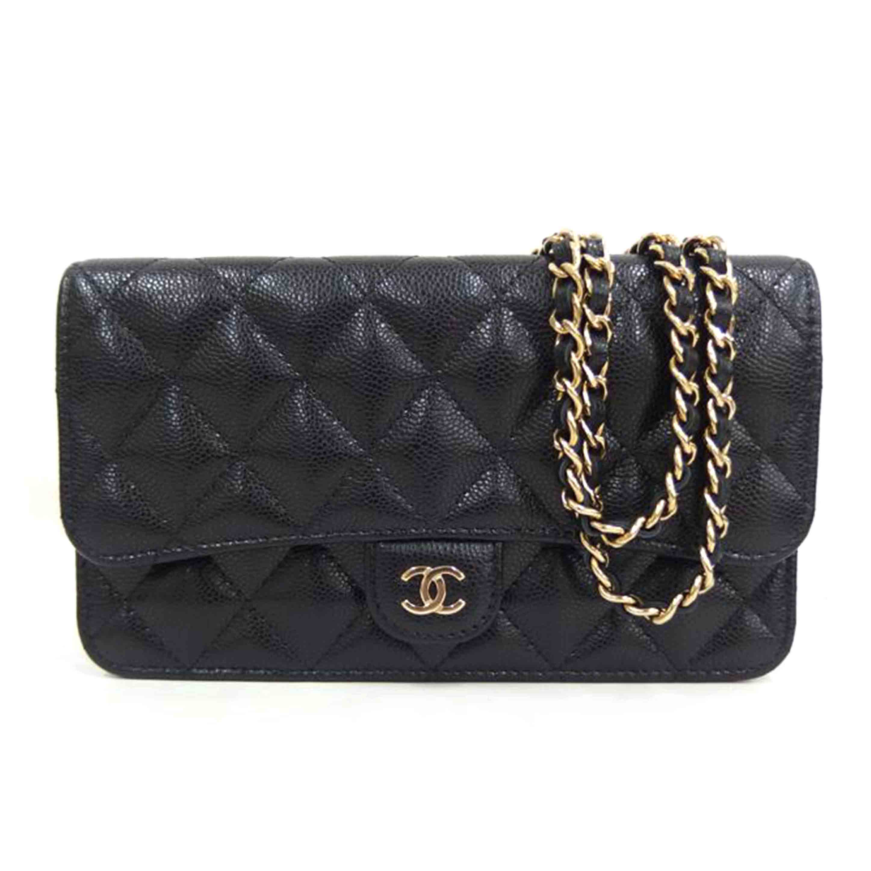 CHANEL ｼｬﾈﾙ/マトラッセフラップフォーンケース//EL3*****/Aランク/82