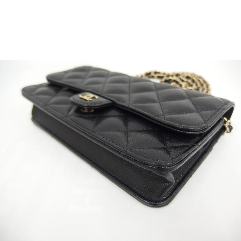 CHANEL ｼｬﾈﾙ/マトラッセフラップフォーンケース//EL3*****/Aランク/82