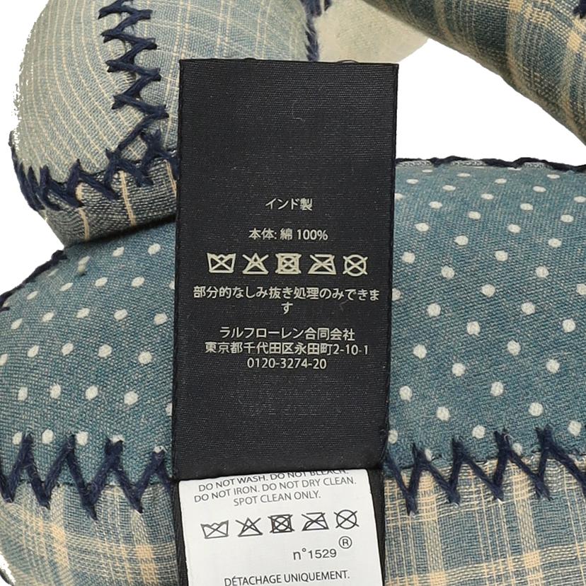 RALPH　LAUREN ラルフローレン/RRL　LIMITED　EDITION　インディゴパッチワークベア/417914816001//249/250/Aランク/91